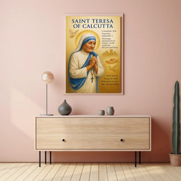 Saint Teresa of Calcutta Poster PosterGoat