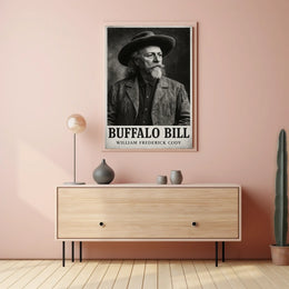 Buffalo Bill Western Iconic Figure Cultural Heritage Poster