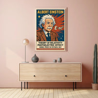 Albert Einstein Nobel Prize In Physics Poster