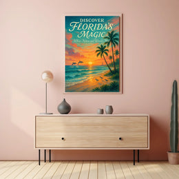 Discover Floridas Magic Poster