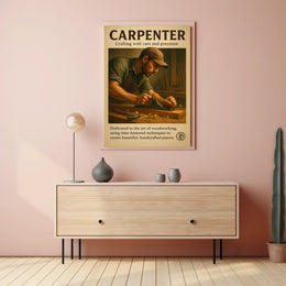 The Art Of Carpentry Poster
