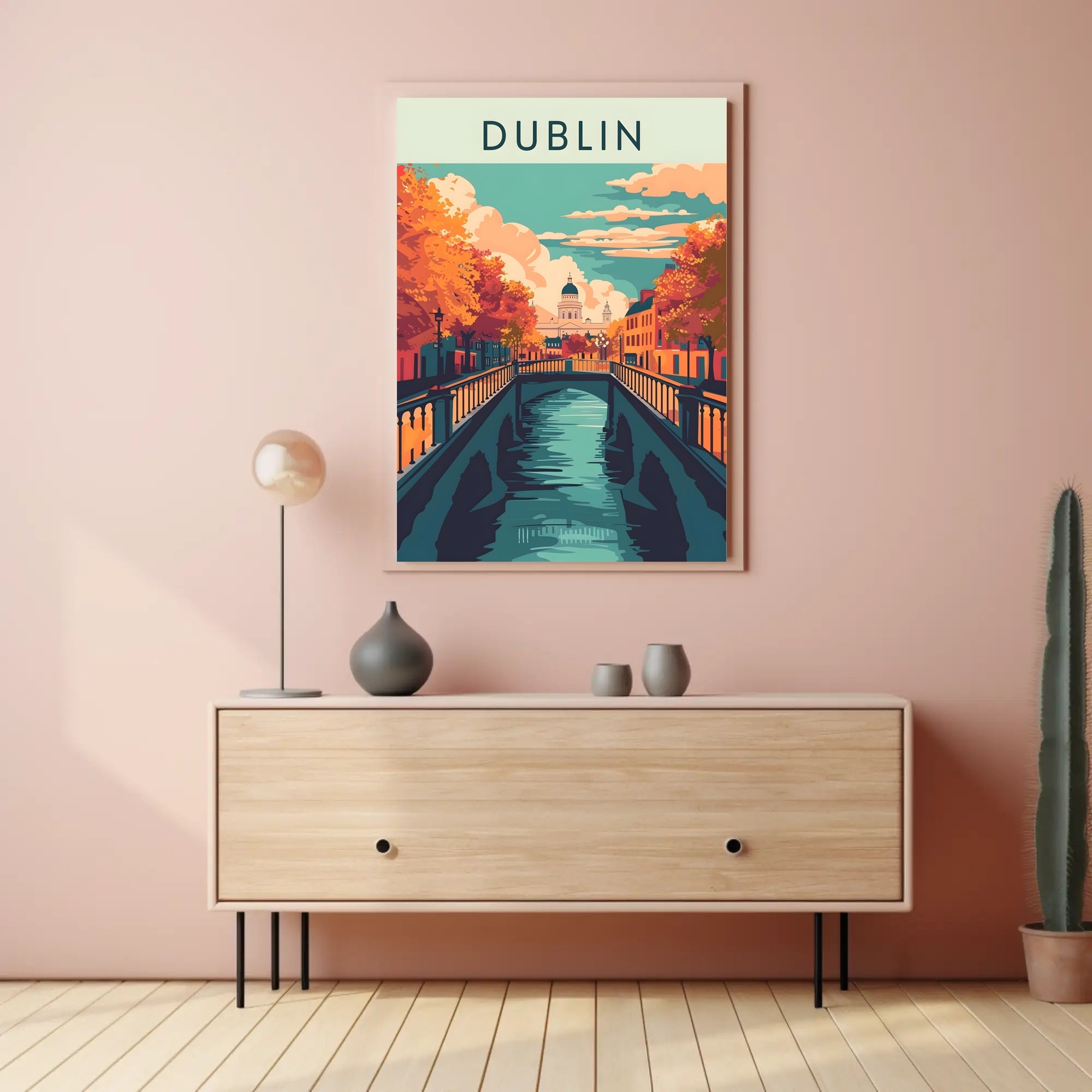 Autumn in Dublin Poster