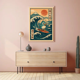 Surfing Adventure Poster