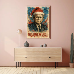 George W. Bush 43rd President of the United States Christmas SeriesPoster