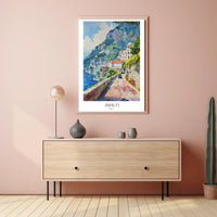 Amalfi Coast Italy Poster