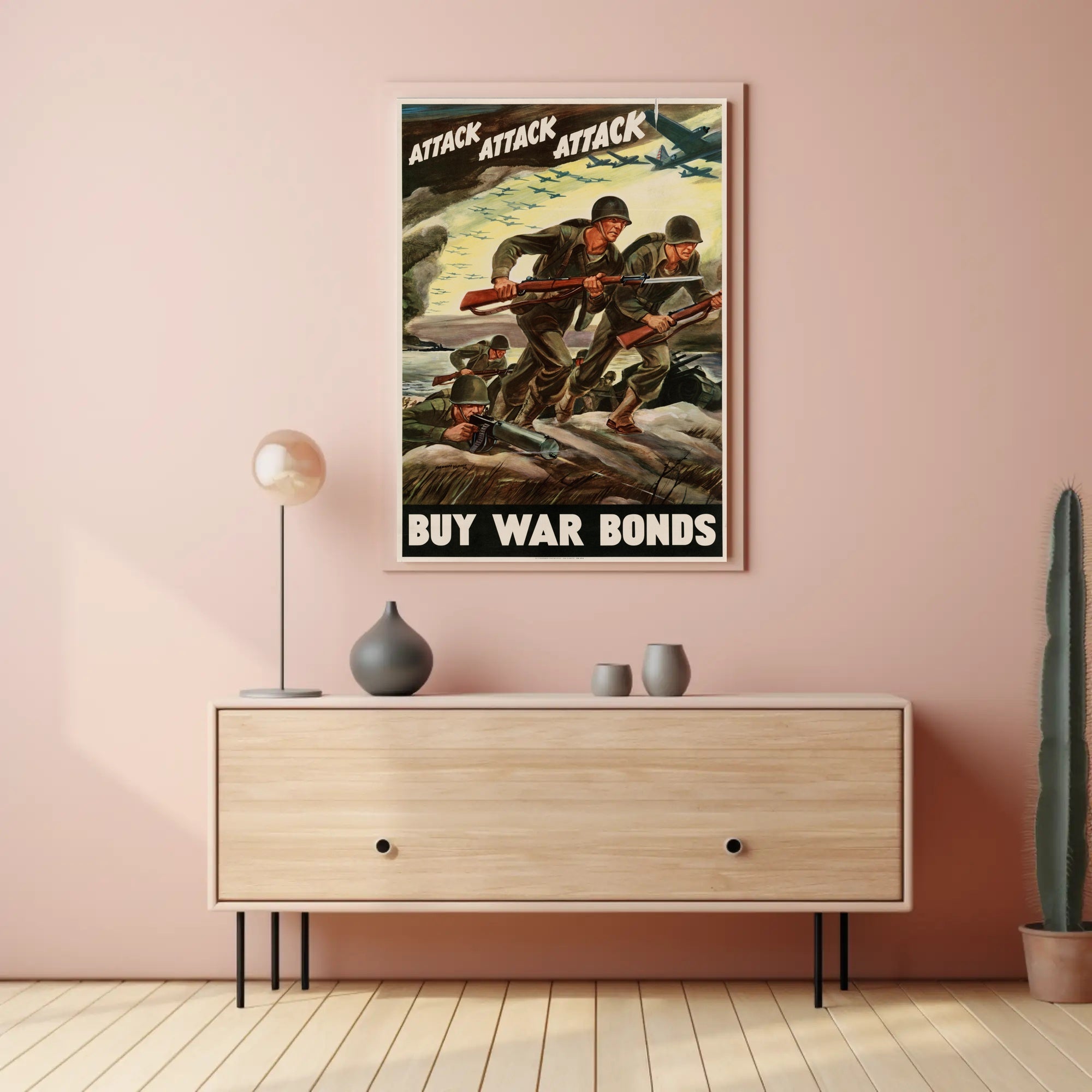 Rally to Support the War Effort Poster PosterGoat