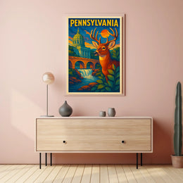 Pennsylvania Wildlife And Heritage Poster