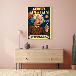 Albert Einstein Developer Of The Poster