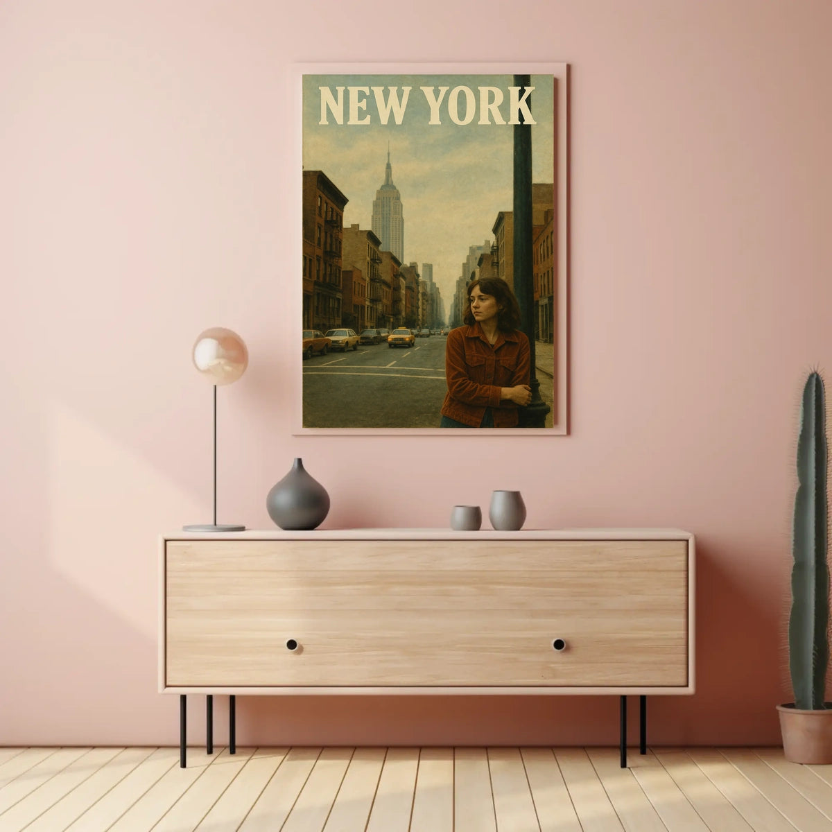 New York Street Scene Poster