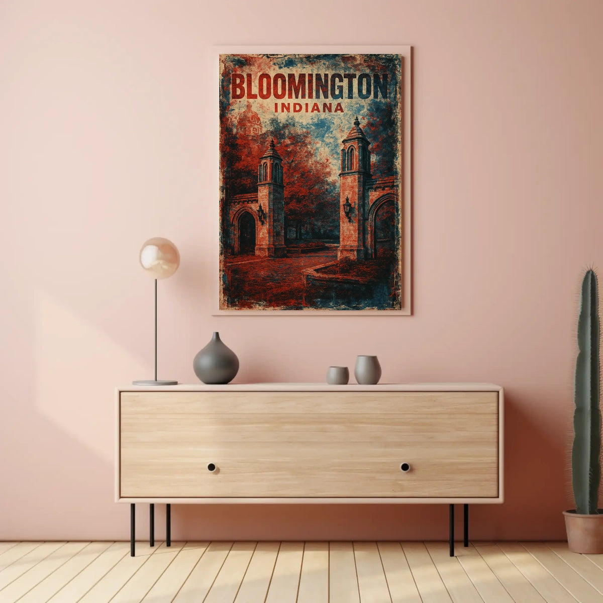 Bloomington, Indiana Poster