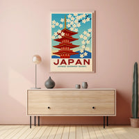 Japan Japanese Government Railways Poster PosterGoat