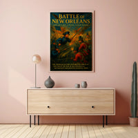 Battle Of New Orleans A Pivotal Clash Poster