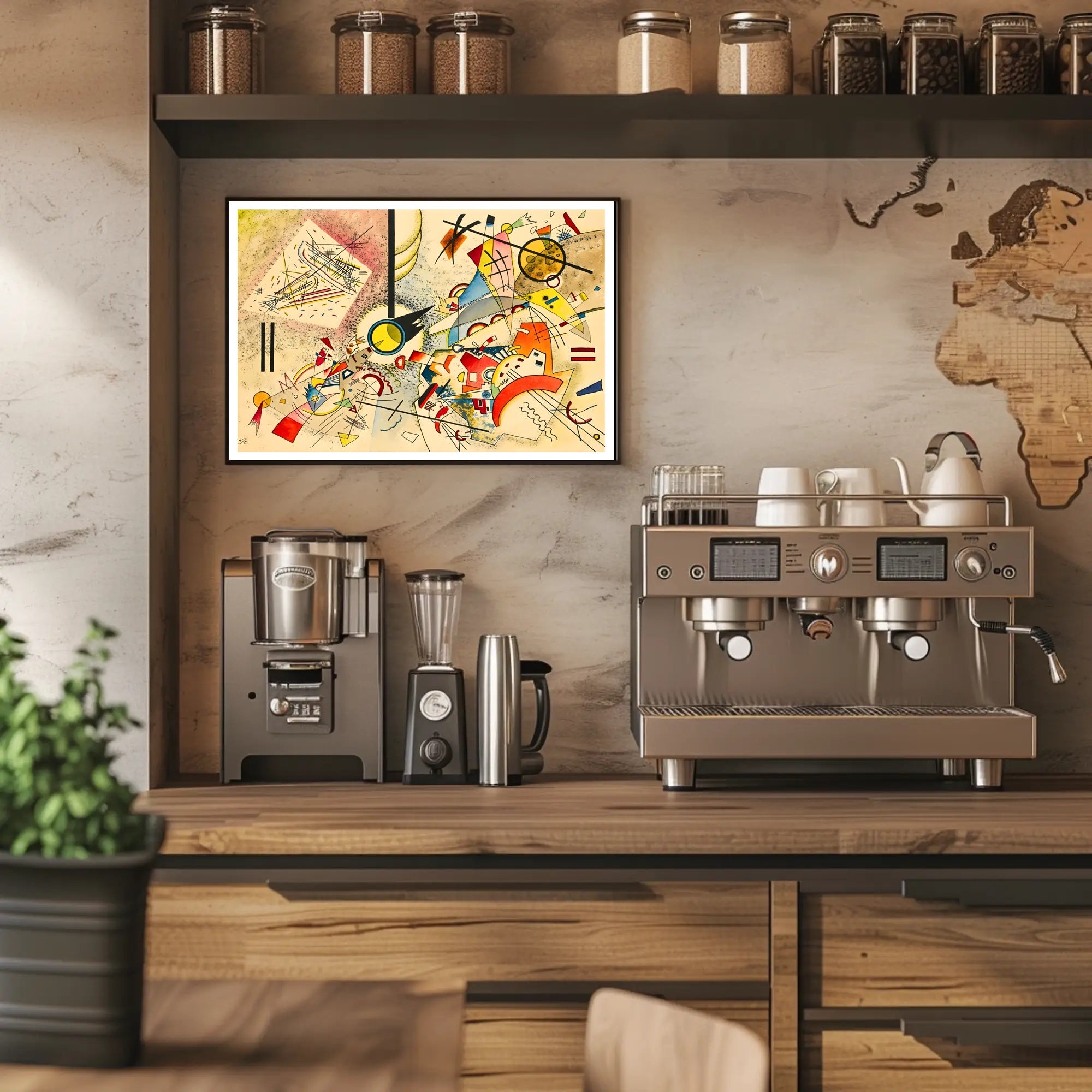 Abstract Harmony Poster