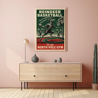 Reindeer Basketball Extravaganza Poster