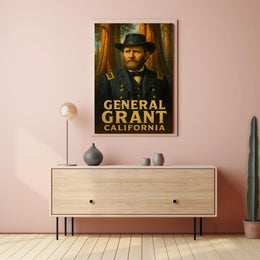 General Grant In California Poster
