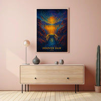 Hoover Dam USA Poster
