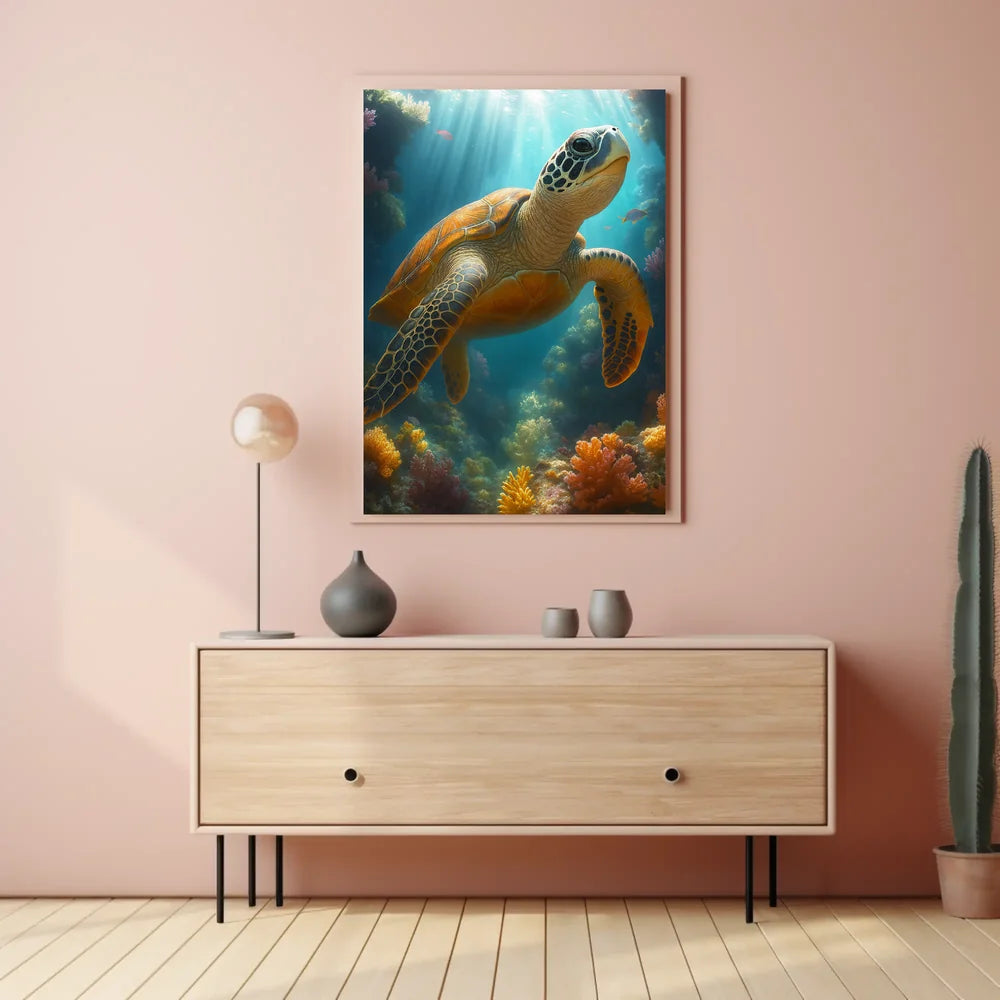 Vintage Travel Destination Art Poster