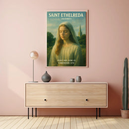 Saint Ethelreda (Audrey) Poster