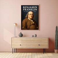 Benjamin Franklin Statesman and Inventor Poster PosterGoat