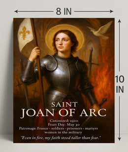 Saint Joan of Arc Poster PosterGoat