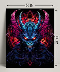 Infernal Visage Poster PosterGoat