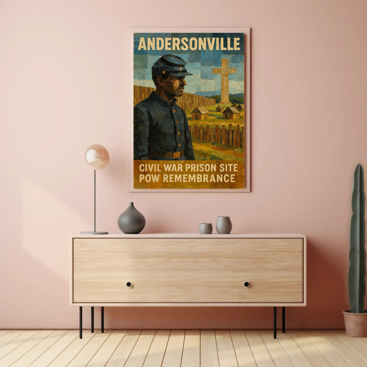 Andersonville Pow Remembrance Poster