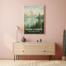 Kenai Fjords National Park Poster