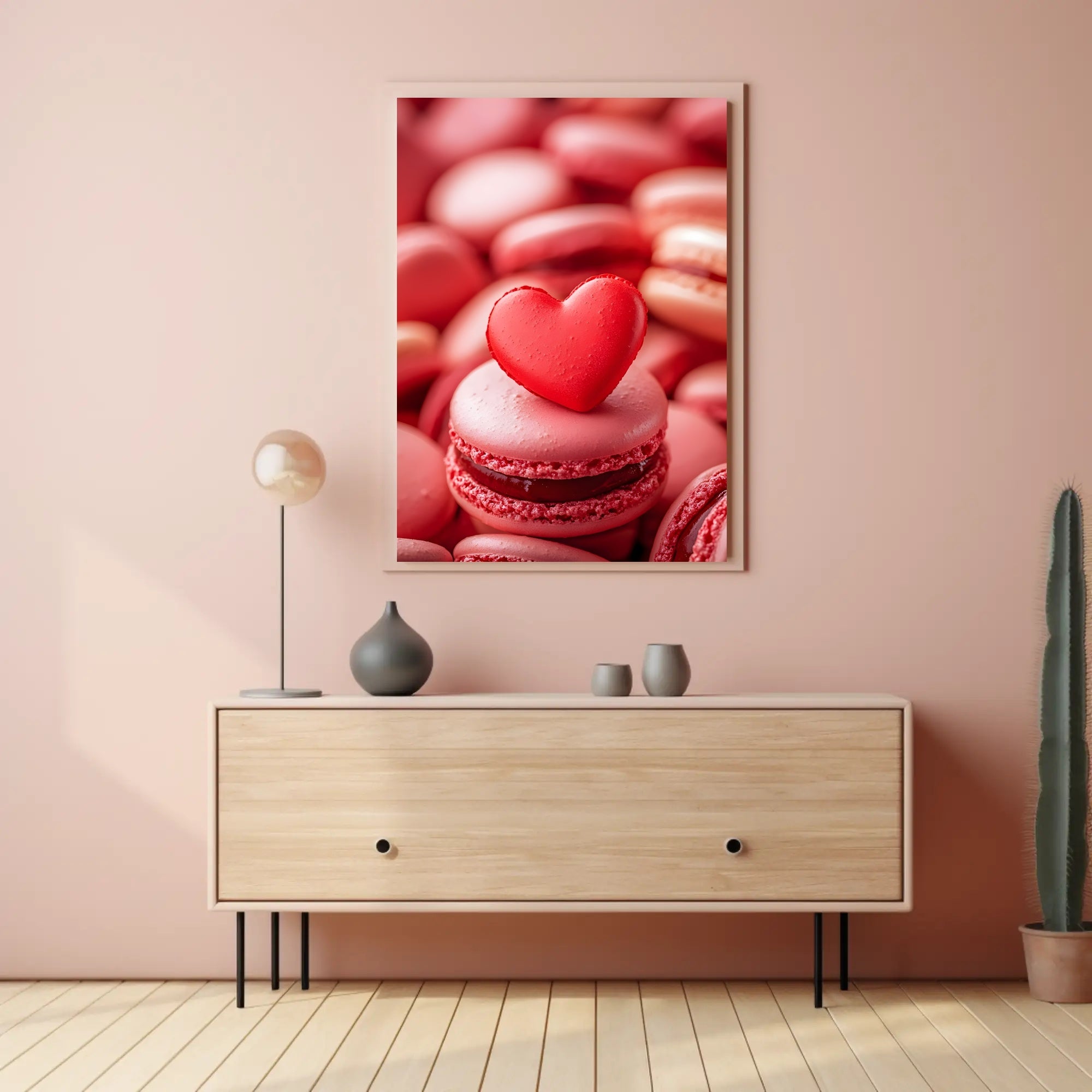Sweet Heart Delight Scenic Poster Wall Art Print