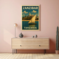 Zanzibar Travel Poster