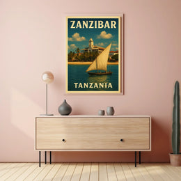Zanzibar Travel Poster
