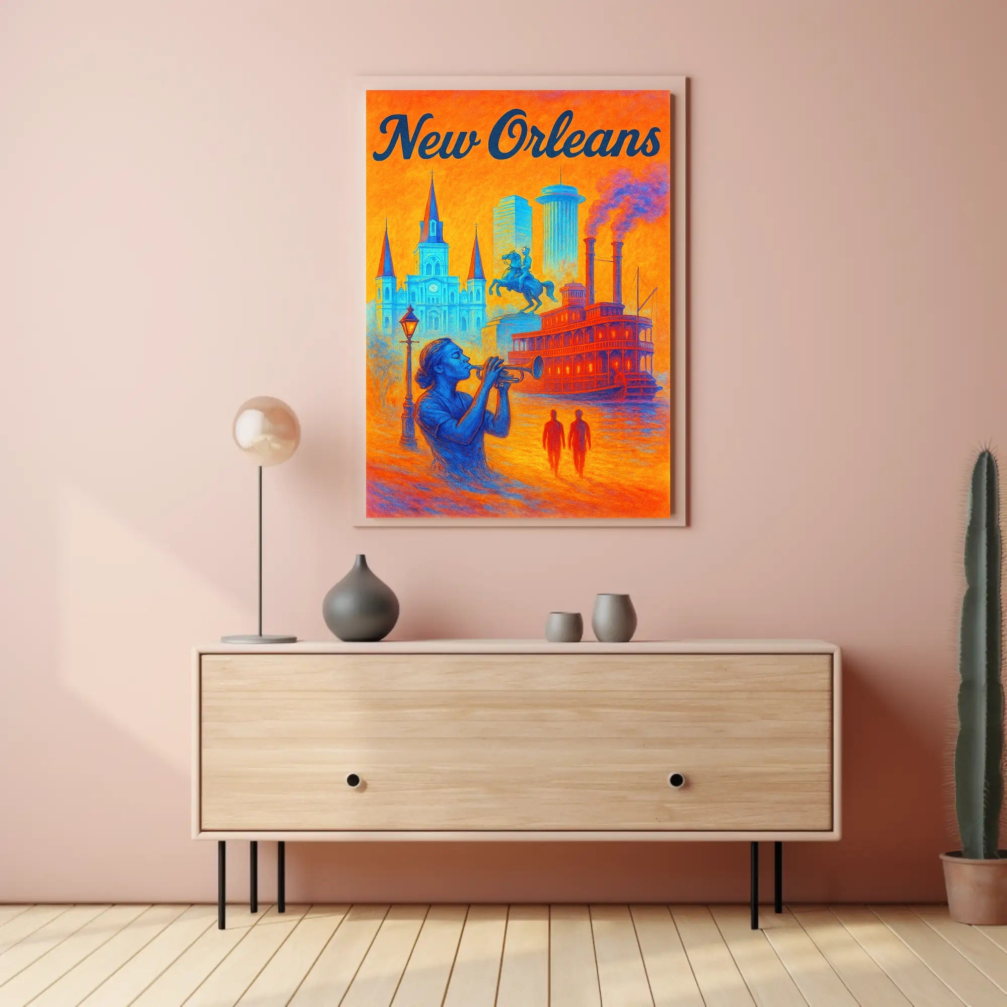 New Orleans Vibes Poster PosterGoat