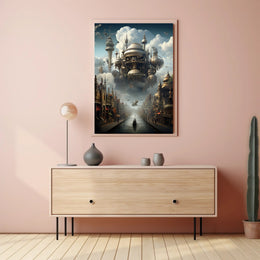 SimalRmonask A Steampunk Vision Poster