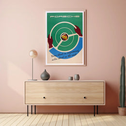 Porsche Engineering Excellence Poster