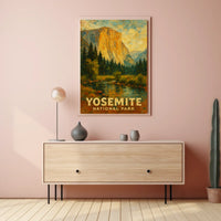 Yosemite National Park Poster
