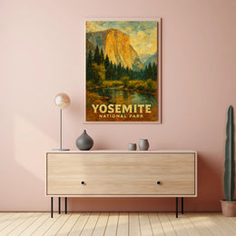 Yosemite National Park Poster