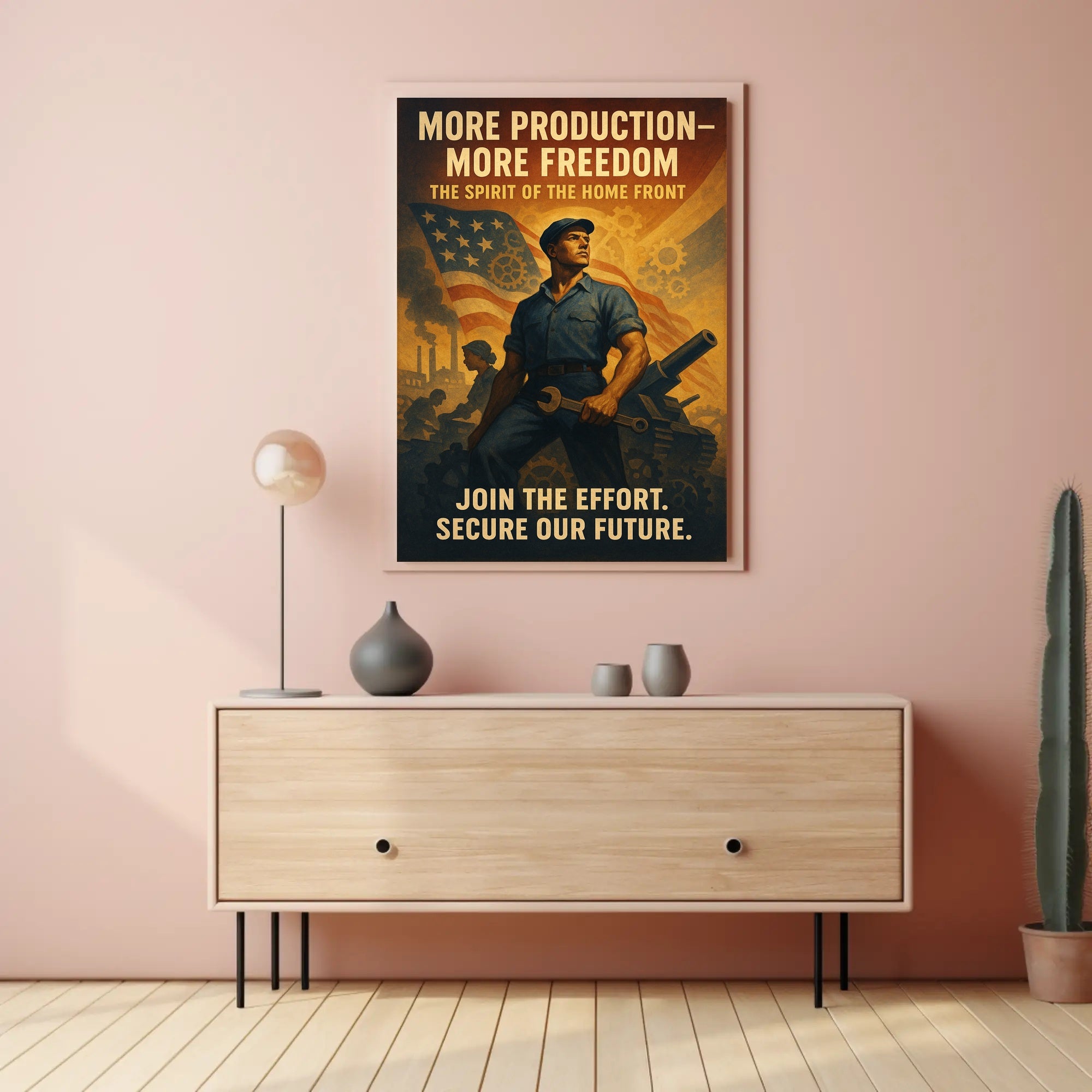 The Spirit of the Home Front Poster