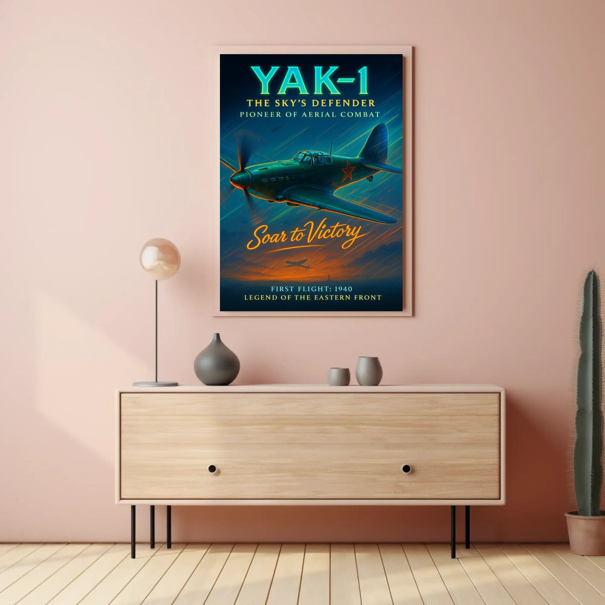 Yak-1 The Skys Defender Poster