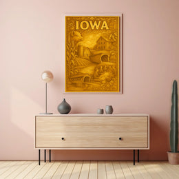 Iowa Heritage Poster