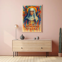 Saint Catherine Of Siena Poster