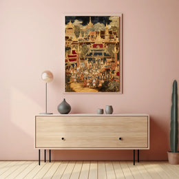 Abstract Nature Harmony Art Poster