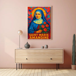 Saint Marie Amandine Poster