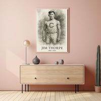 Jim Thorpe A Legendary Athlete Poster