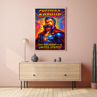 Chester A. Arthur 21st President Poster PosterGoat