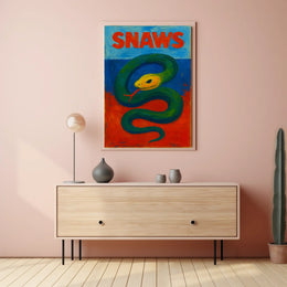 Snaws Serpentine Art Poster
