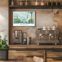 Washington D.C. Illustration Poster