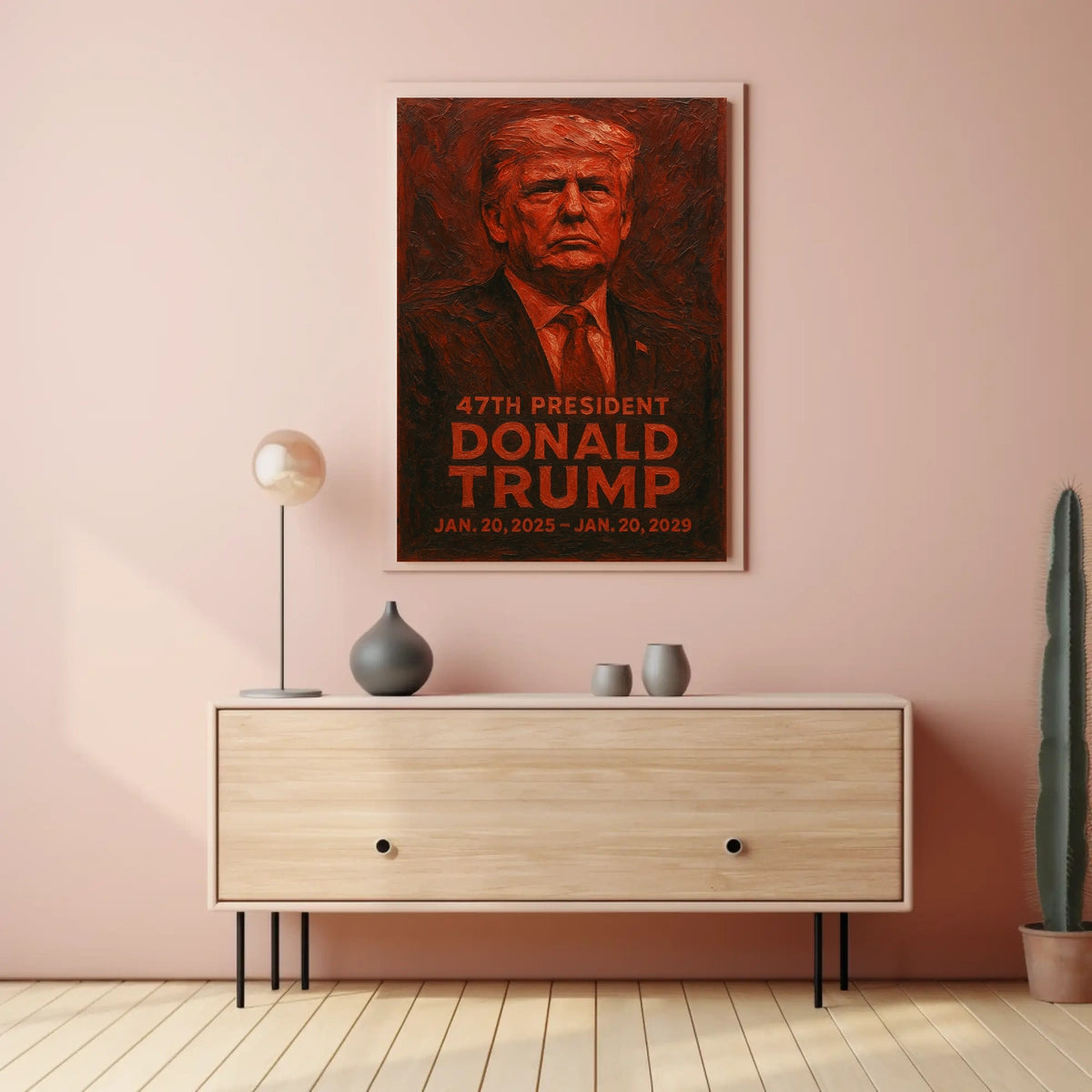 Donald Trump 47th President Poster