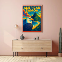 American Samoa Scenic Poster
