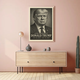 Donald Trump 47Th President Poster