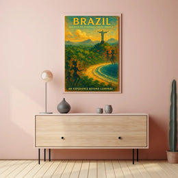 Discover Brazil Poster