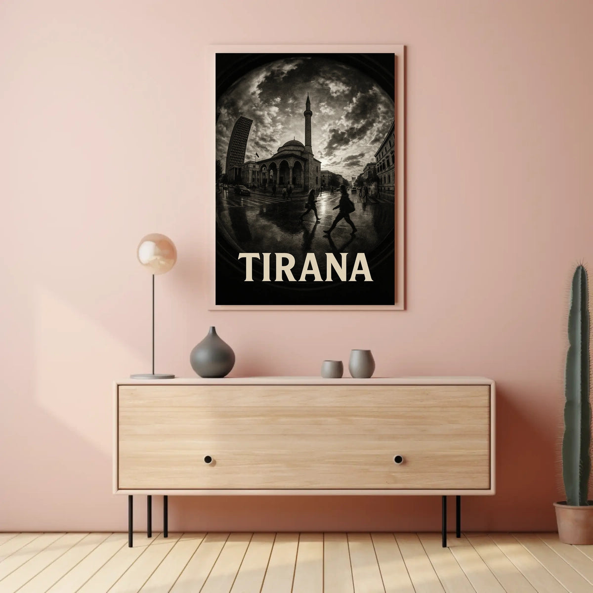 Tirana At Dusk Poster